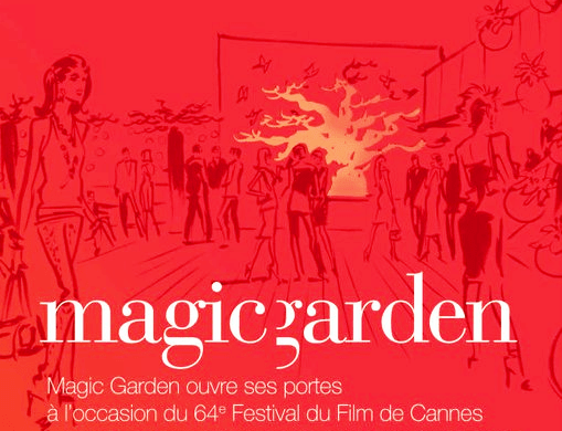 CANNES FESTIVAL By Night : Le Club MAGIC GARDEN au Palais et sur la TERRAZZA MARTINI