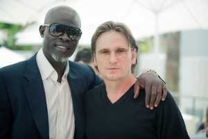 Benoit Magimel & Djimon Hounsou ( Audi lounge ) Crédit photo: Shortcut by EM Spirit - https://www.blogdecannes.fr 