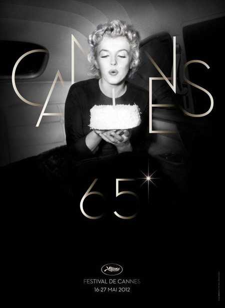 AFFICHE DU FESTIVAL DE CANNES 2012  guest : Marylin Monroe