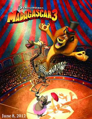 MADAGASCAR 3 en Première mondiale au 65e Festival de Cannes