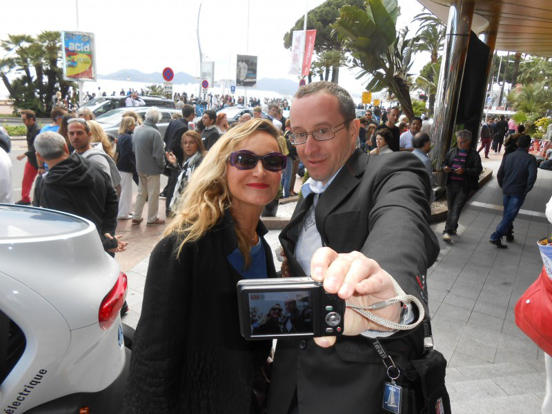 Julie Ferrier fait son cinéma à Cannes