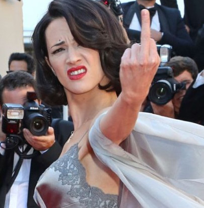 Asia Argento in Cannes