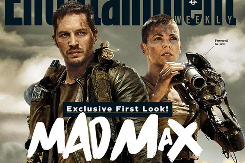 Tom Hardy and Charlize Theron : "Mad Max Fury road"