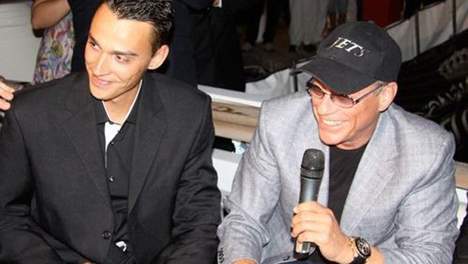 Alexandre Bodart et JCVD - BlogdeCannes