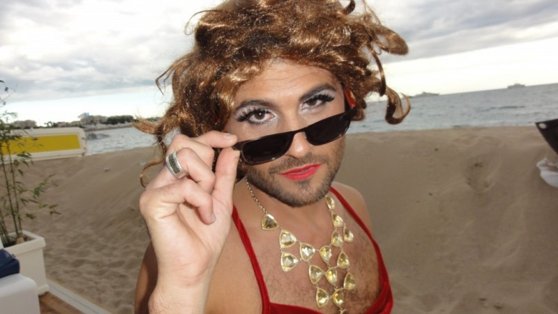 Christophe-Beaugrand-Dragqueen,Cannes