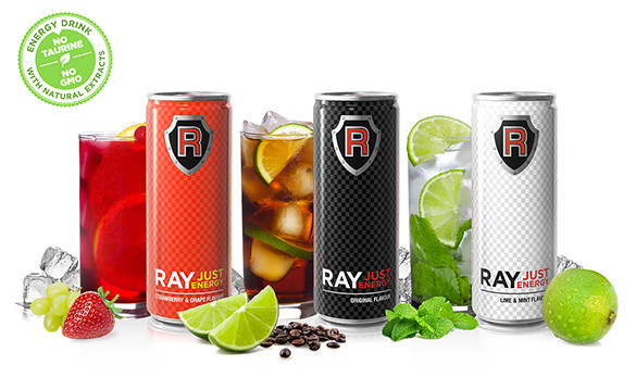 Ray Just energy Ray Just energy boisson énergisante naturelle, Cannes 2015