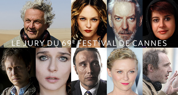 JURY DU 69e FESTIVAL DE CANNES (11-22 mai 2016)