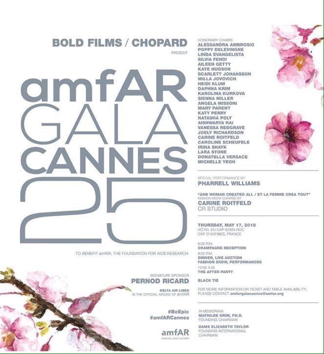 Soirées du Festival de Cannes 2018 Programme