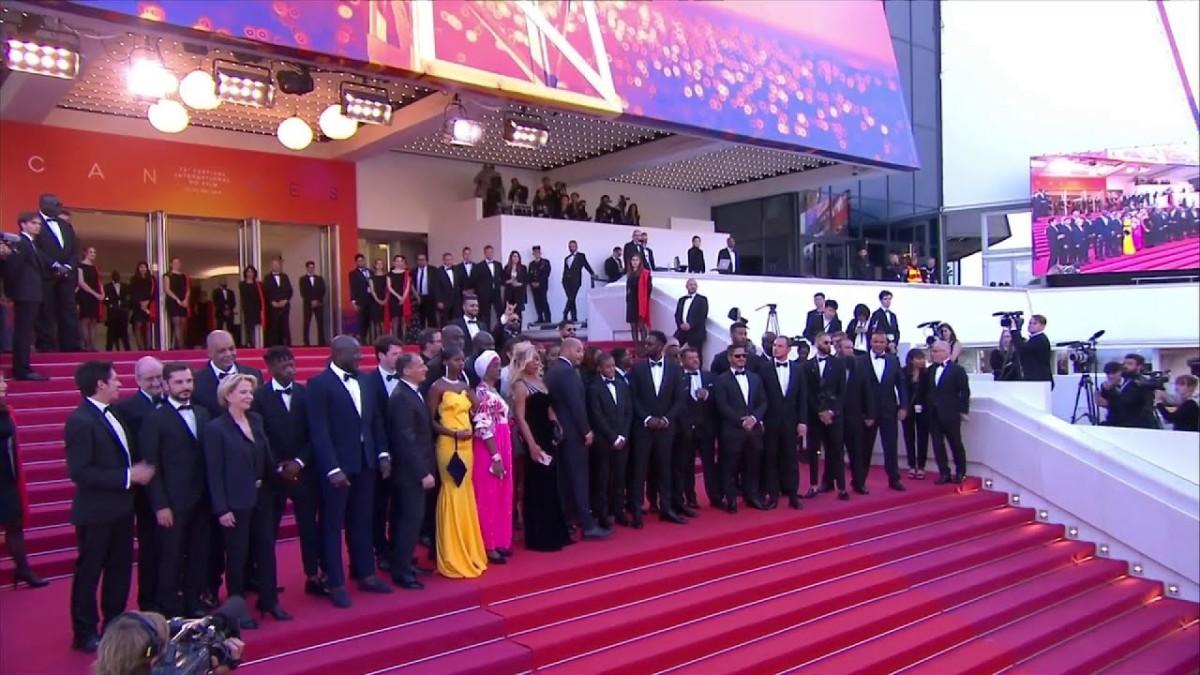 Montée des marches de l’équipe du film “Les Misérables” – Cannes 2019