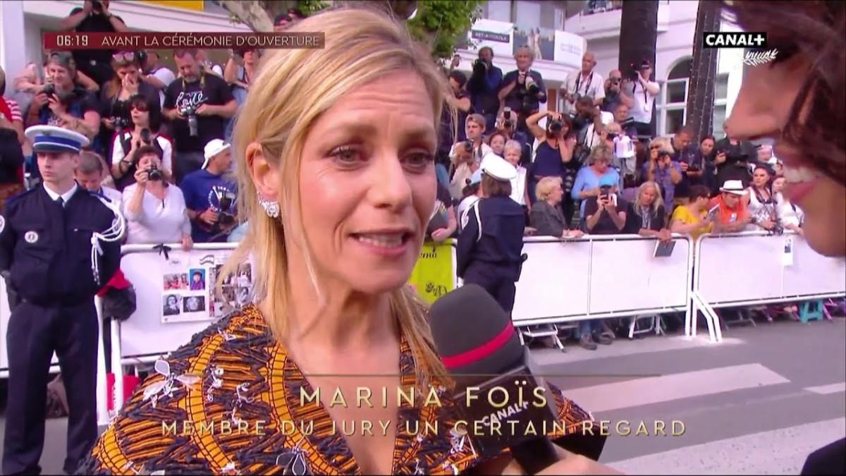 Marina Foïs “Le seul mot qu’on a en commun c’est Cinéma” – Cérémonie d’ouverture Cannes 2019