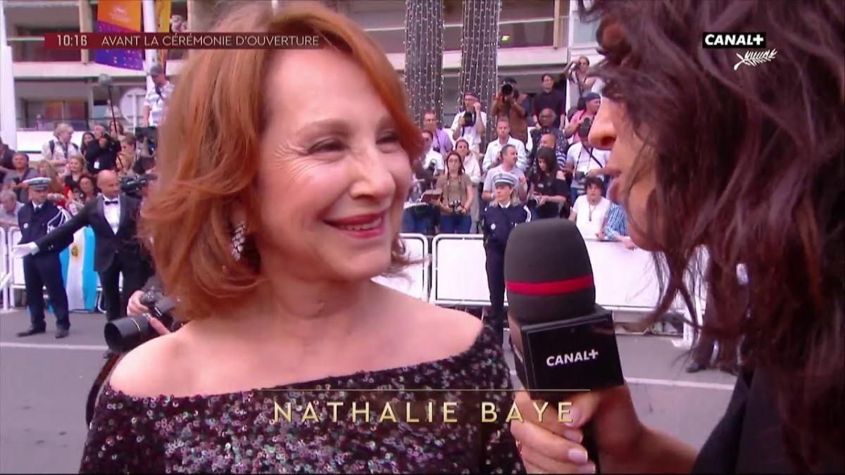 Nathalie Baye “Cannes c’est le cinéma et vive le cinéma !”- Cérémonie d’ouverture Cannes 2019