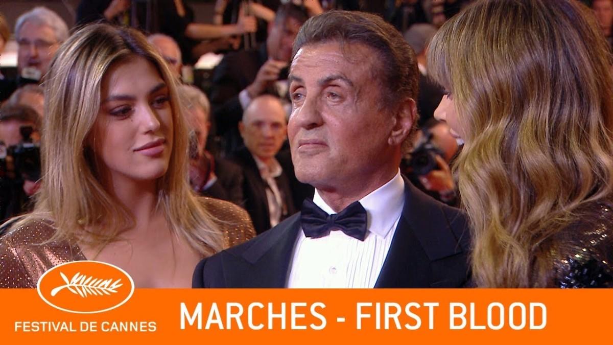 FIRST BLOOD – Les marches – Cannes 2019 – VF