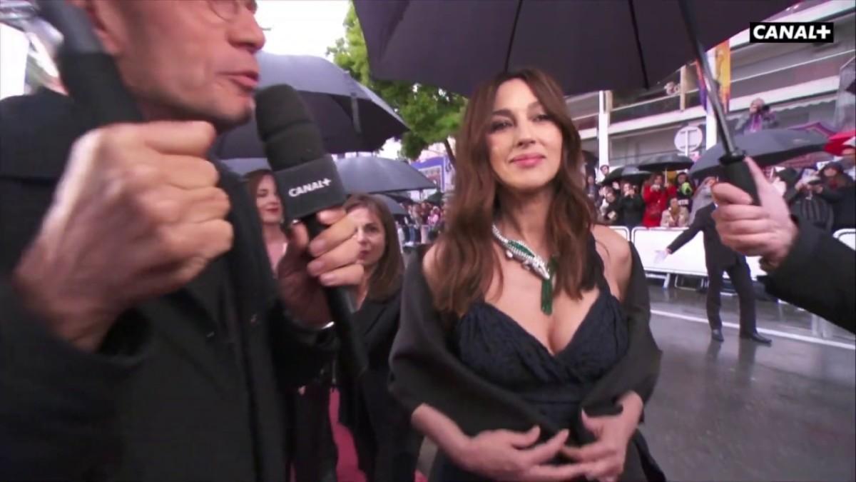 1er tournage avec Claude Lelouch pour Monica Bellucci – Cannes 2019