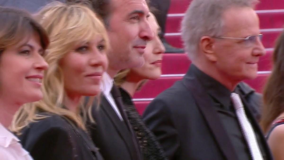 J. Dujardin, E. Zylberstein, A. Dana, C. Lambert, G. Darmon, M. Seigner  – Cannes 2019