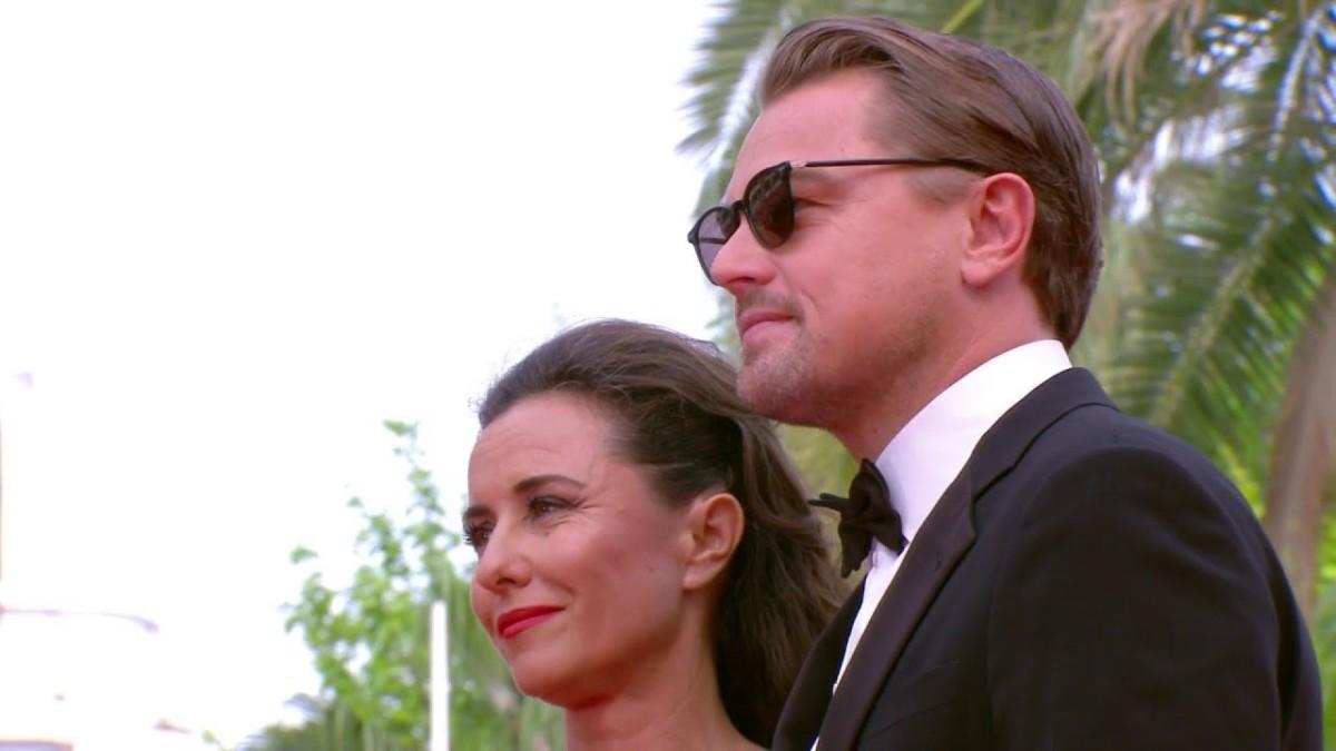 Leonardo Dicaprio et Leila Conners sont sur le tapis rouge pour Ice on fire – Cannes 2019