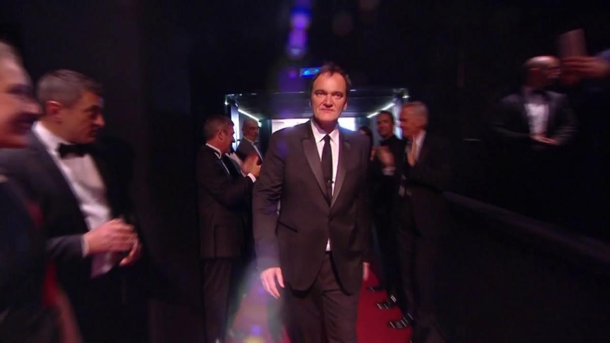 Accueil de Quentin Tarantino dans le Palais des Festivals – Cannes 2019