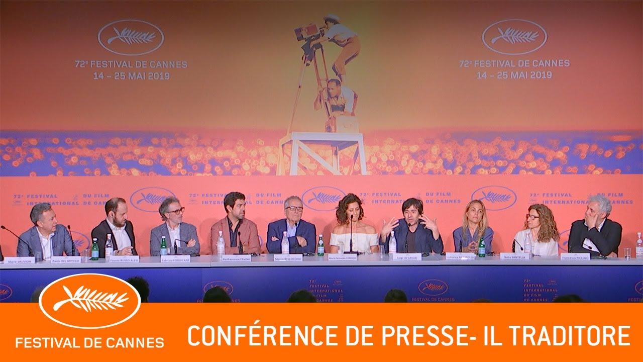 IL TRADITORE – Conférence de presse – Cannes 2019 – VF