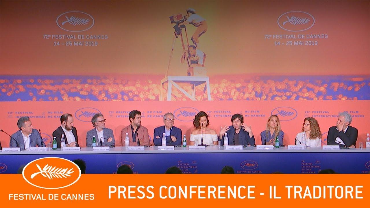 IL TRADITORE – Press conference – Cannes 2019 – EV