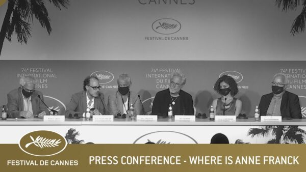 WHERE IS ANNE FRANCK – PRESS CONFERENCE – CANNES 2021 – EV