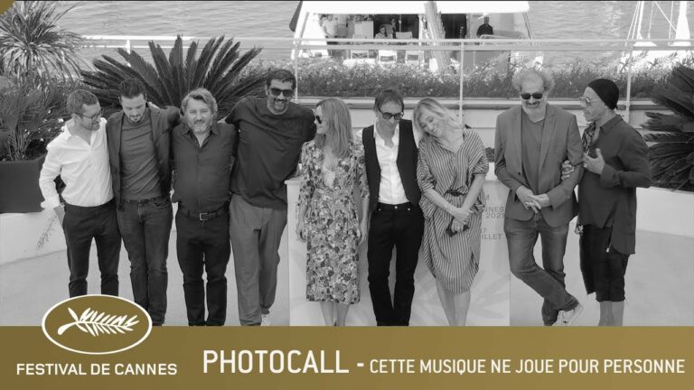 Distribution De Cette Musique Ne Joue Pour Personne CETTE MUSIQUE NE JOUE POUR PERSONNE - PHOTOCALL - CANNES 2021 - EV