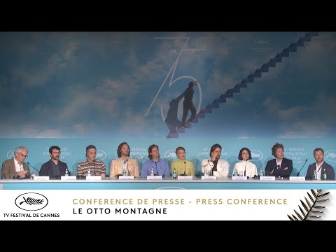 LES HUIT MONTAGNES – PRESS CONFERENCE – EV – CANNES 2022