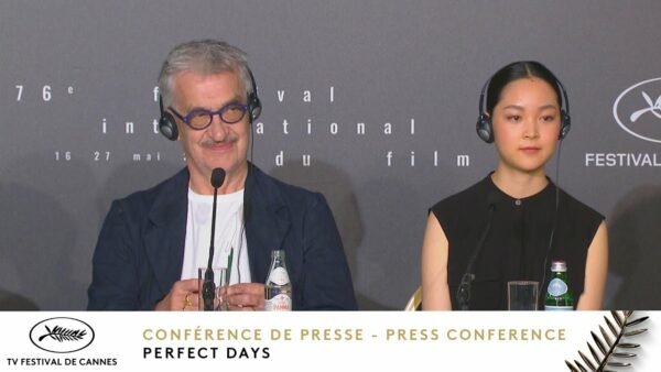 Perfect Days – Press Conference –EV – Cannes 2023