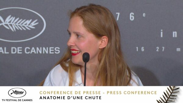 Anatomie d’une chute – Press Conference – EV – Cannes 2023