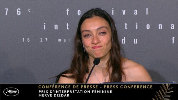 About Dry Grass – Award for the Best Actress – M.Dizdar – Press Conference – Cannes 2023