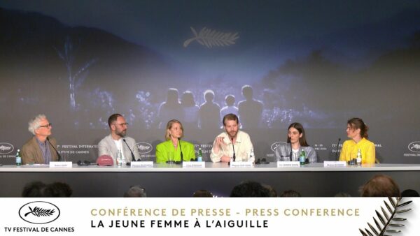 THE GIRL WITH THE NEEDLE – Press Conference – English – Cannes 2024