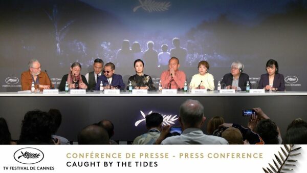 PRESS CONFERENCE – CAUGHT BY THE TIDES – English – Cannes 2024
