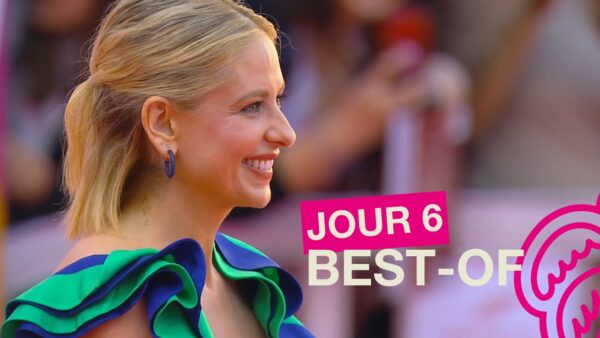 CANNESERIES Saison 6 – JOUR 6 : Sarah Michelle Gellar & Rachel Brosnahan sur le pink carpet !