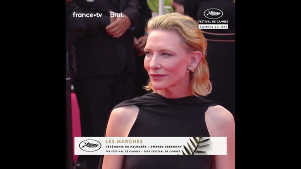 Cate Blanchett, majestueuse sur les marches pour la cérémonie du palmarès !