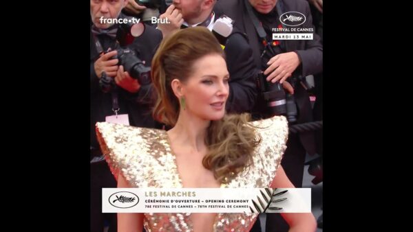 La célèbre actrice Frédérique Bel sur le tapis rouge du Festival de Cannes 2025 !