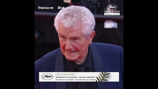 Claude Lelouch, légende du cinéma français, de retour sur les marches !