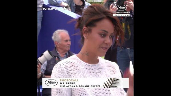 La chanteuse Amel Bent au photocall du Festival de Cannes 2025 pour le film « Ma frère » !