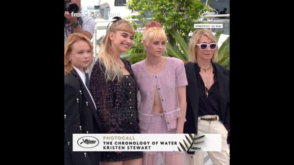 Photocall de l’équipe 100% féminine du film « The chronology of water ».
