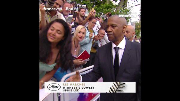 Denzel Washington, humble et légendaire, il prend le temps de saluer chacun de ses fans !