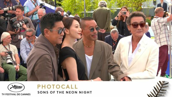 SONS OF THE NEON NIGHT – Photocall – VO – Cannes 2025