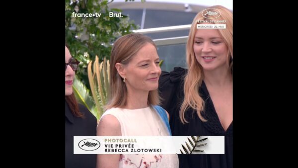 L’incroyable équipe du film « Vie Privée » de Rebecca Zlotowski au photocall du Festival de Cannes !