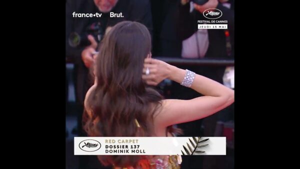 L’égérie l’Oréal Luma Grothe sublime le tapis rouge du Festival de Cannes !