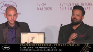 PALME D’OR COURT MÉTRAGE/MENTION SPECIALE COURT MÉTRAGE – Conférence de Presse – VF – Cannes 2025