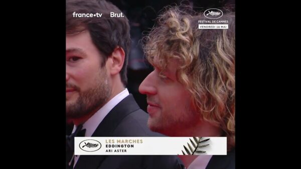L’ équipe de « The Plague » à la montée des Marches du film « Eddington »