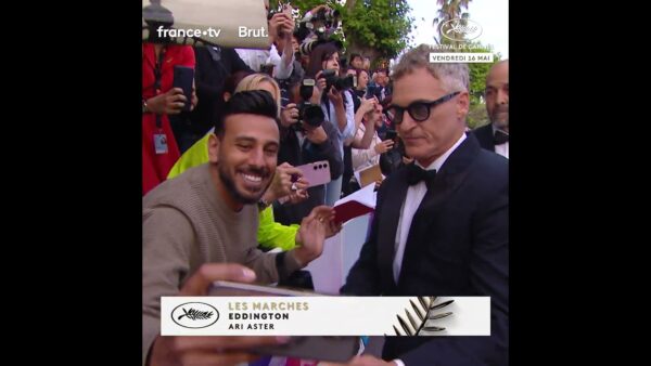 L’acteur Joaquin Phoenix présent au Festival de Cannes pour le film « Eddington » d’ Ari Aster !