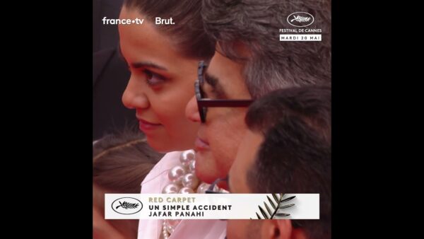 Jafar Panahi de retour avec son équipe sur le tapis rouge pour son film « Un simple accident » !