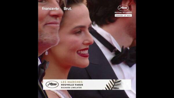 L’ incroyable équipe du film « Nouvelle vague » de Richard Linklater au Festival de Cannes 2025 !