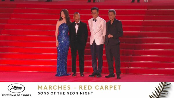 SONS OF THE NEON NIGHT – Red carpet – VO – Cannes 2025