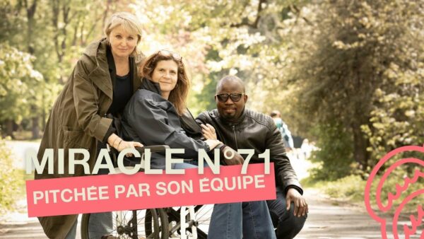 La série MIRACLE N°71 pitchée par Nathalie Basteyns, Lieve Blancquaert et Gustave Dikumueni