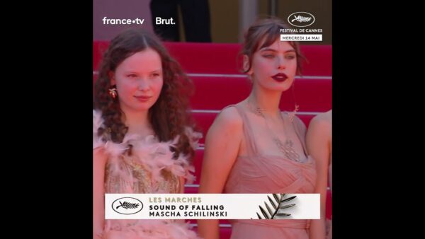 L’équipe de « Sound of falling » unie sur les marches du Festival de Cannes 2025 !
