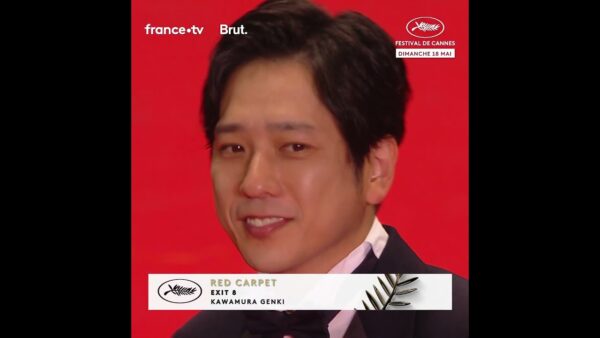 Le célèbre acteur et chanteur japonais Kazunari Ninomiya sur les marches du Festival de Cannes !