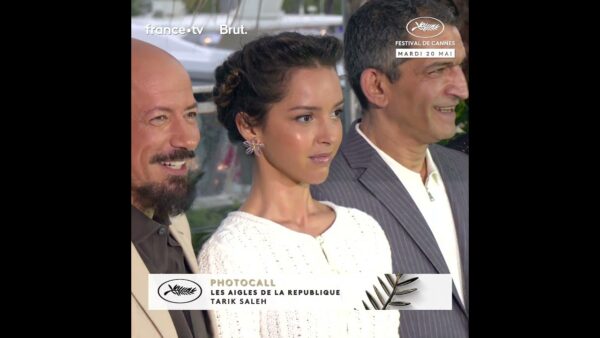 L’équipe du film de Tarik Saleh  » Les aigles de la Republique » au photocall !
